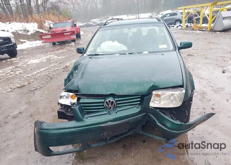 2002 Volkswagen Jetta Gls Tdi из США, поврежденный, VIN WVWSP61J12W601321